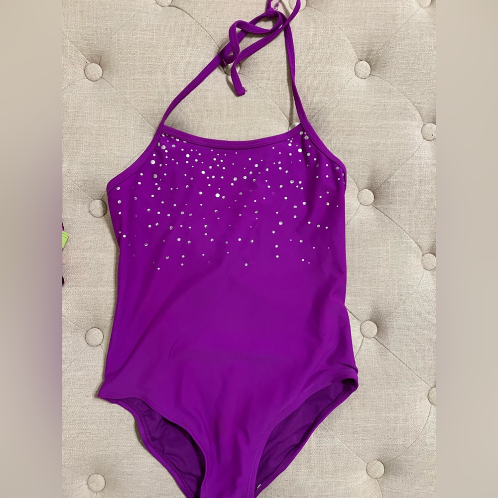 Old Navy Purple Swimsuit. Size 10/12.